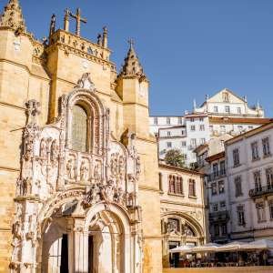 Coimbra city in Portugal