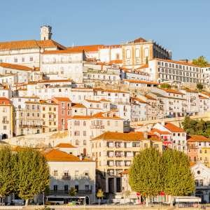 Coimbra city in Portugal