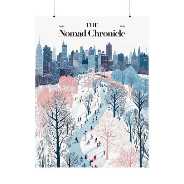 New York 2025 - Matte Vertical Posters