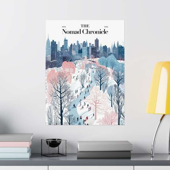 New York 2025 - Matte Vertical Posters