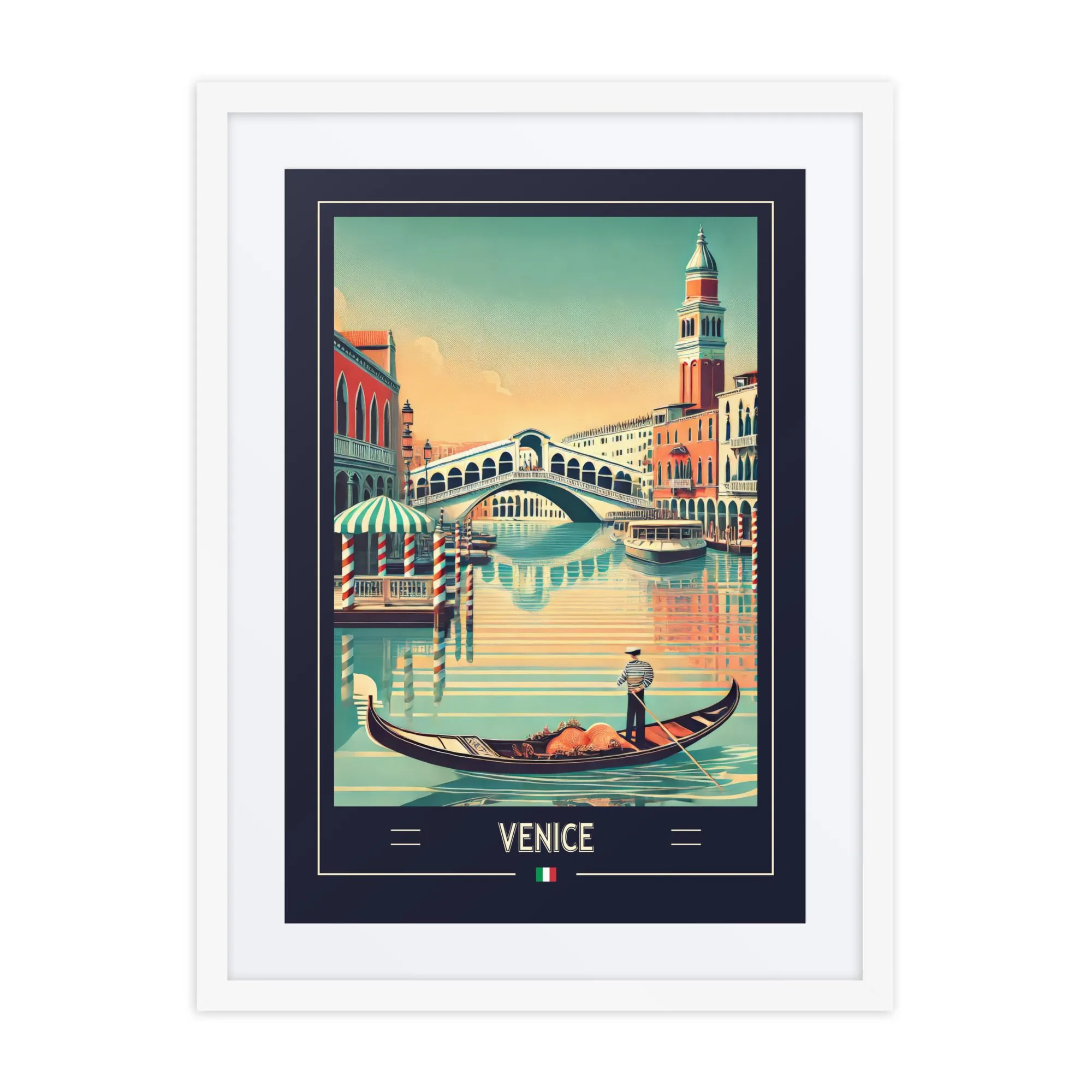 Venice - Framed poster
